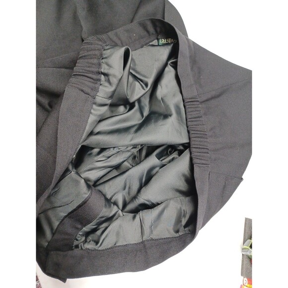 Studio 205 Black Pants Sz 24W Womens Stretch Zipper Career - Picture 4 of 6